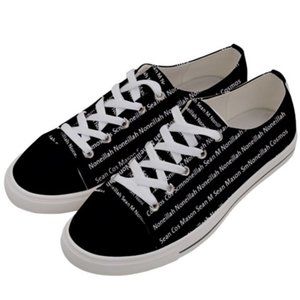 LOW TOP CANVAS SNEAKERS